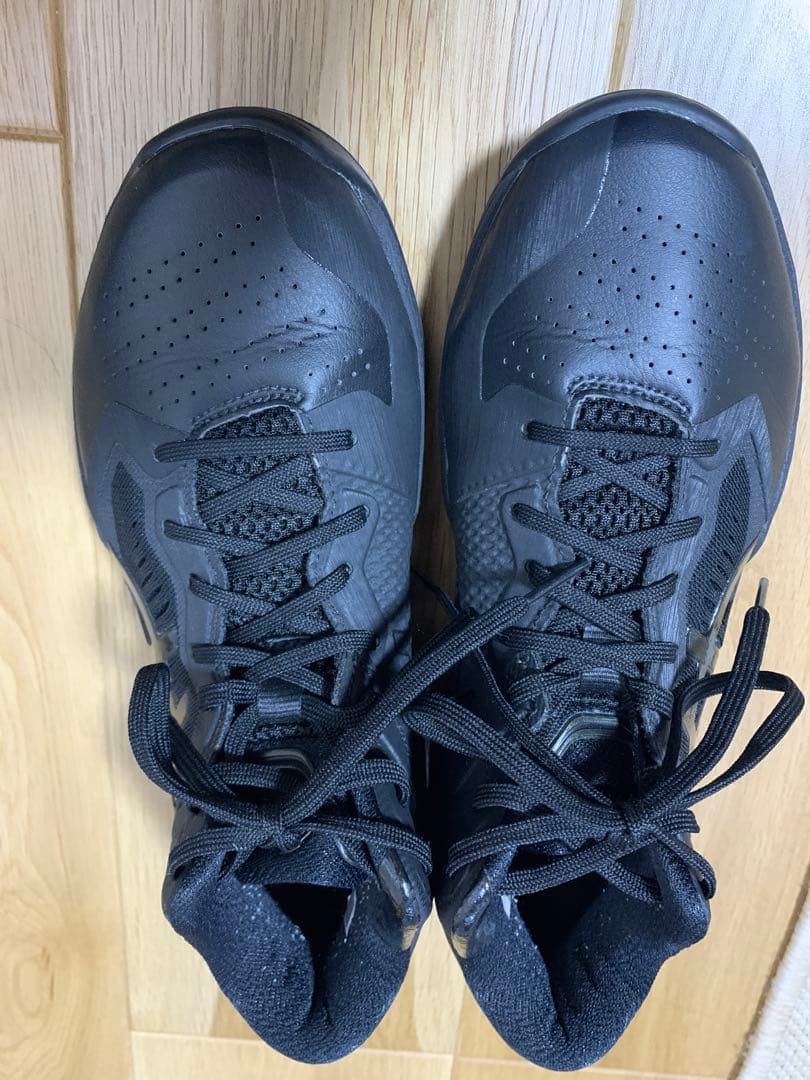 ASICS バスケットボールシューズ ブラック　24.5㎝
