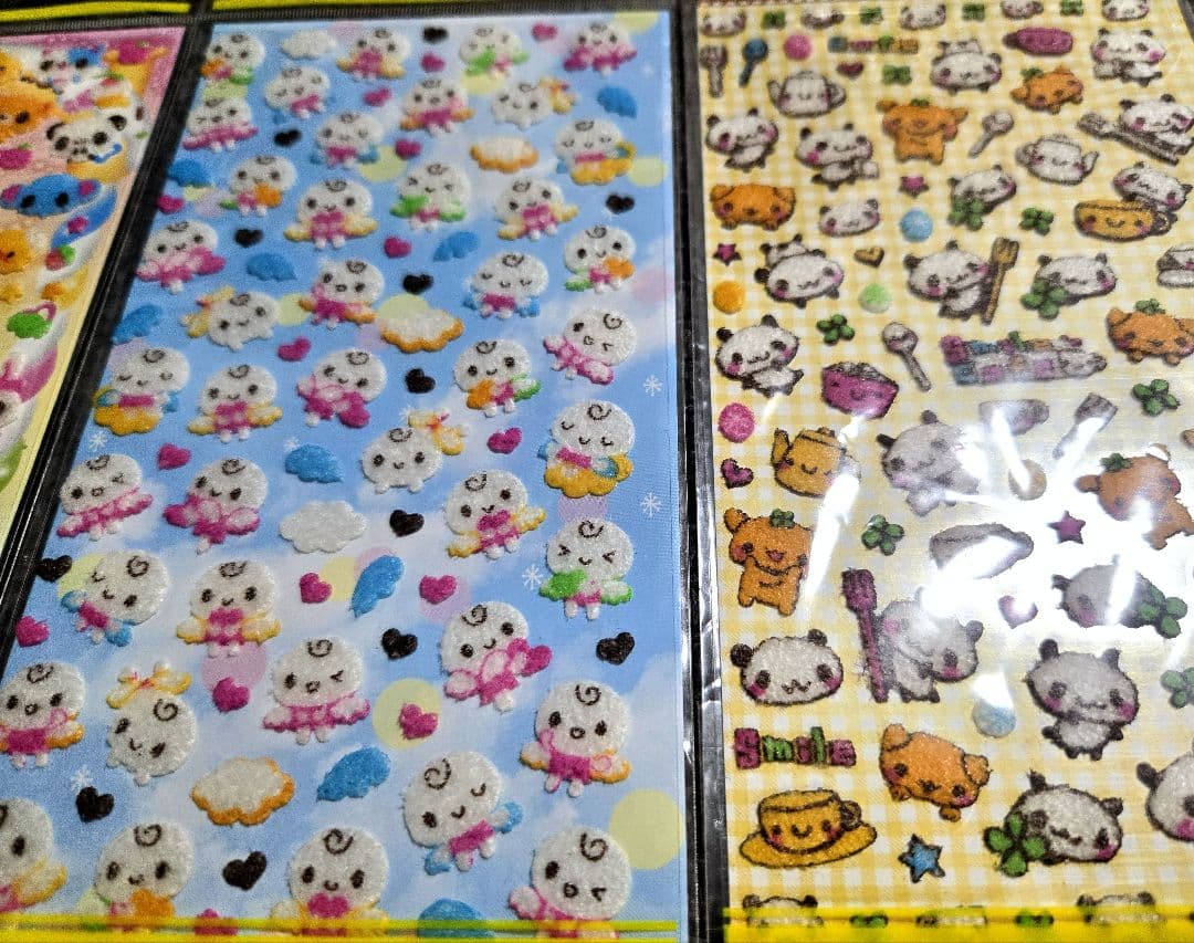 新品 ふんわり♡ふわふわふわっこシール 平成レトロ 当時物
