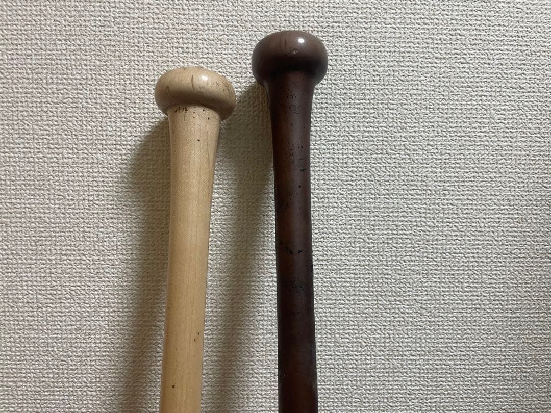 ヒッコリー　SSK 木製硬式バット2本セット