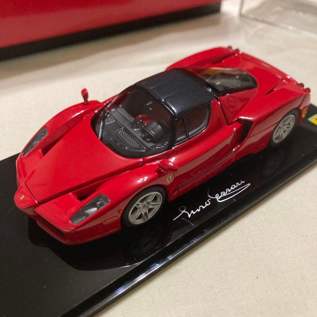 京商 1/43 フェラーリ エンツォ 赤/カーボンルーフ