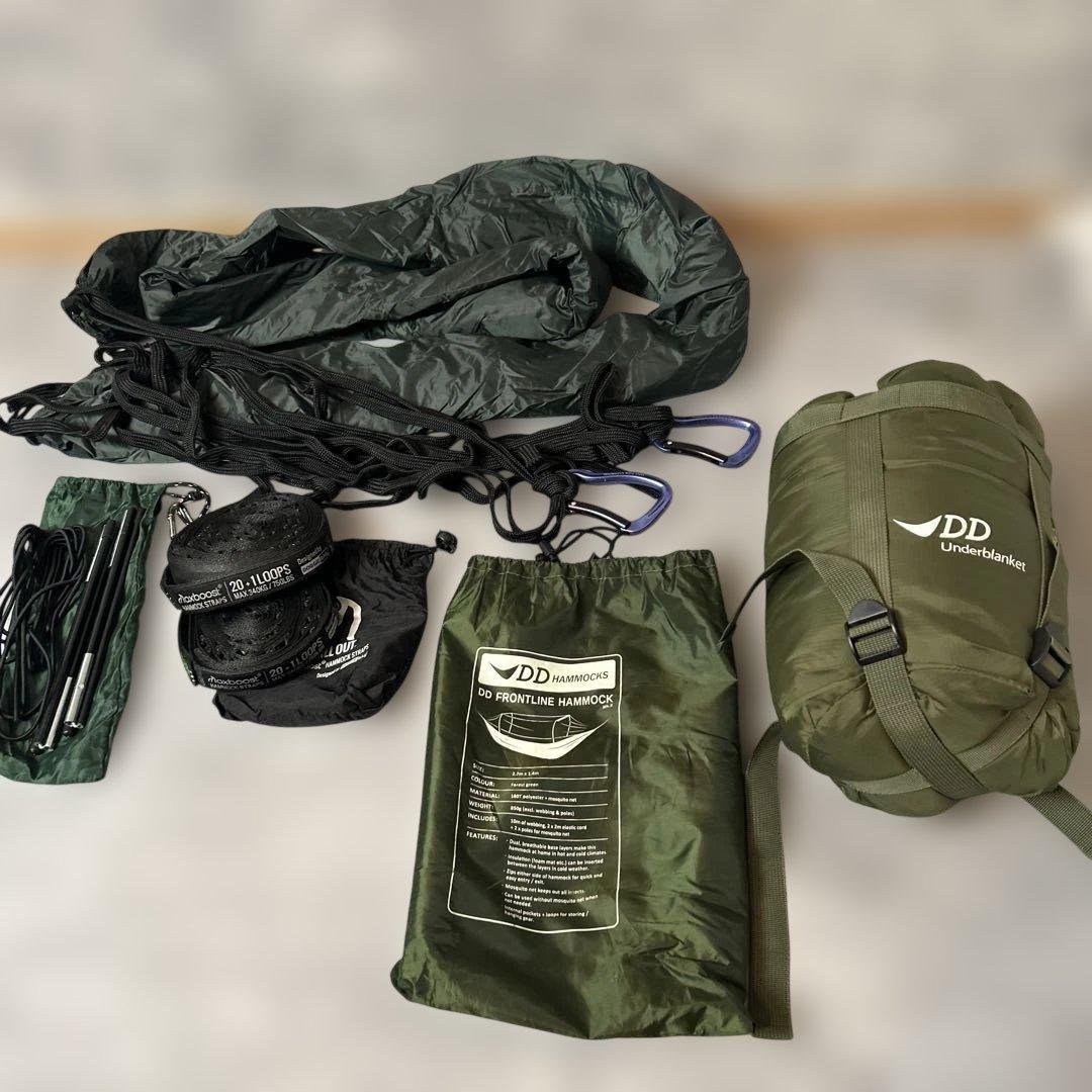 DD Hammocks フロントラインハンモック　アンダーブランケット セット