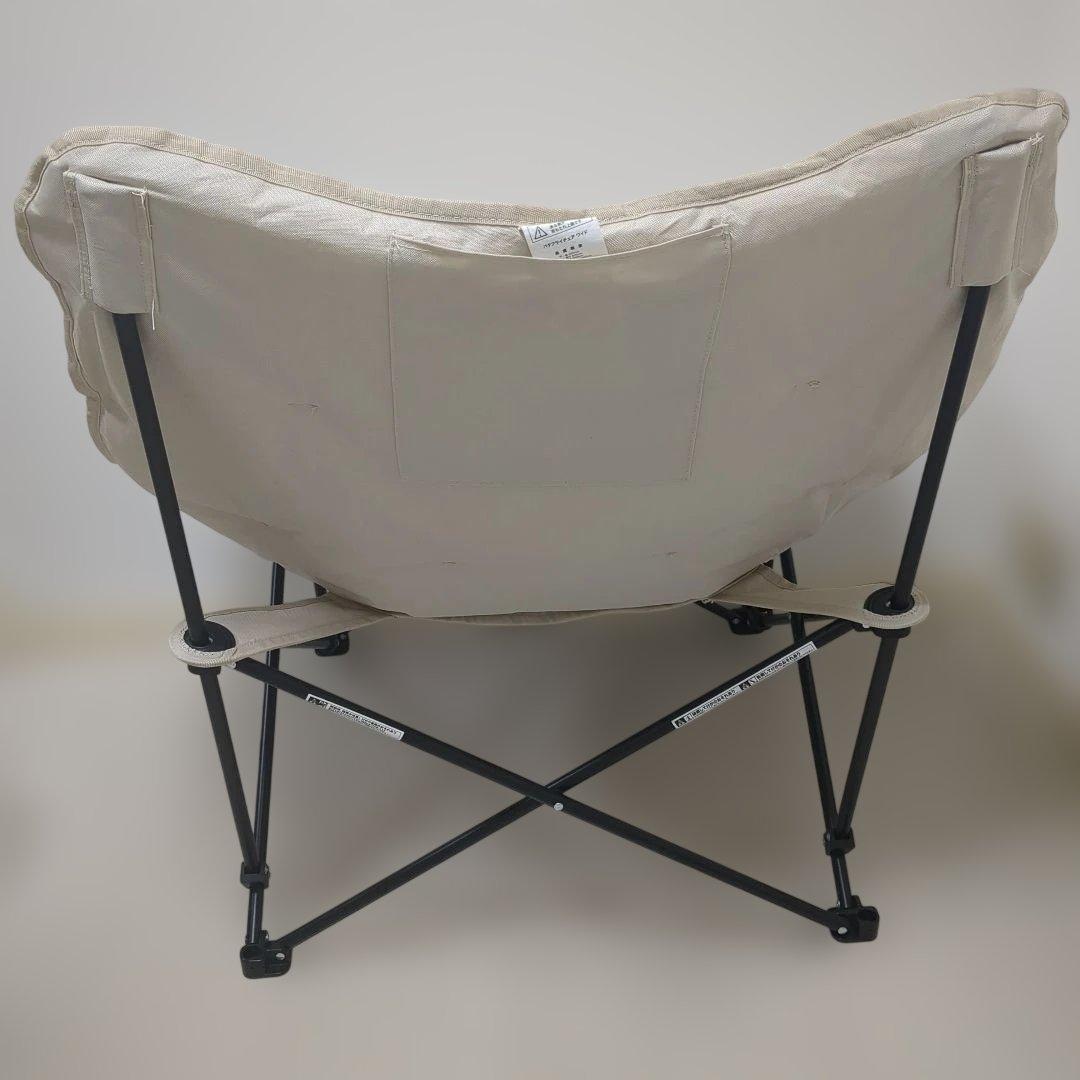 ニトリ　バタフライチェア　ワイド　GO1　ベージュ　洗える＆撥水