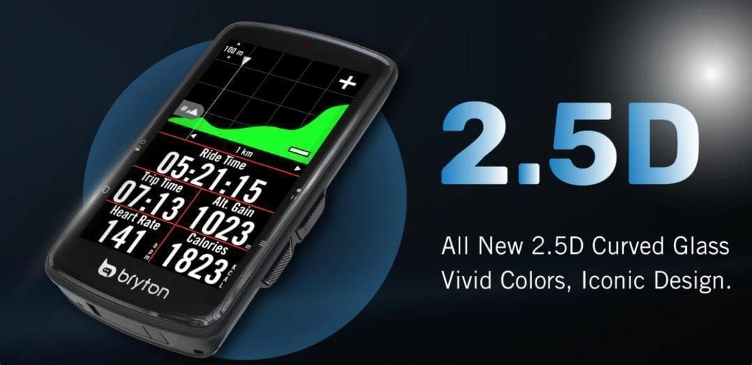【新発売】ブライトン Rider S810E（日本語対応）サイクルコンピューター