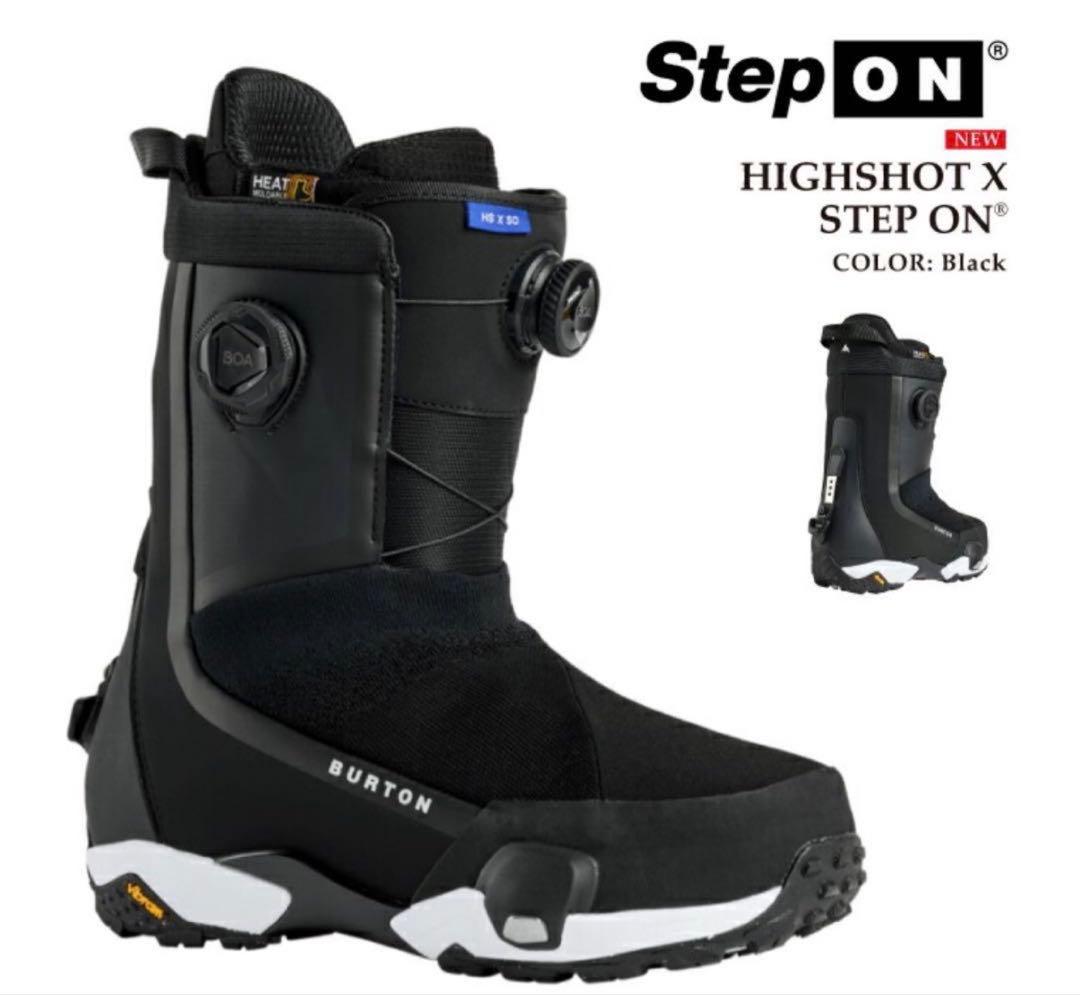 【保証書あり】バートン HIGHSHOT X ハイショット ワイド ステップオン