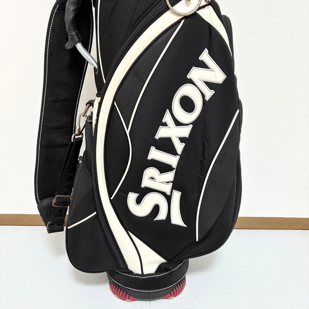 SRIXON スリクソン キャディバッグ ブラック ゴルフバッグ カート式