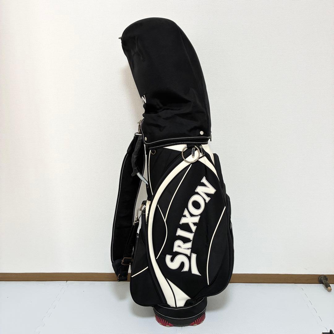 SRIXON スリクソン キャディバッグ ブラック ゴルフバッグ カート式