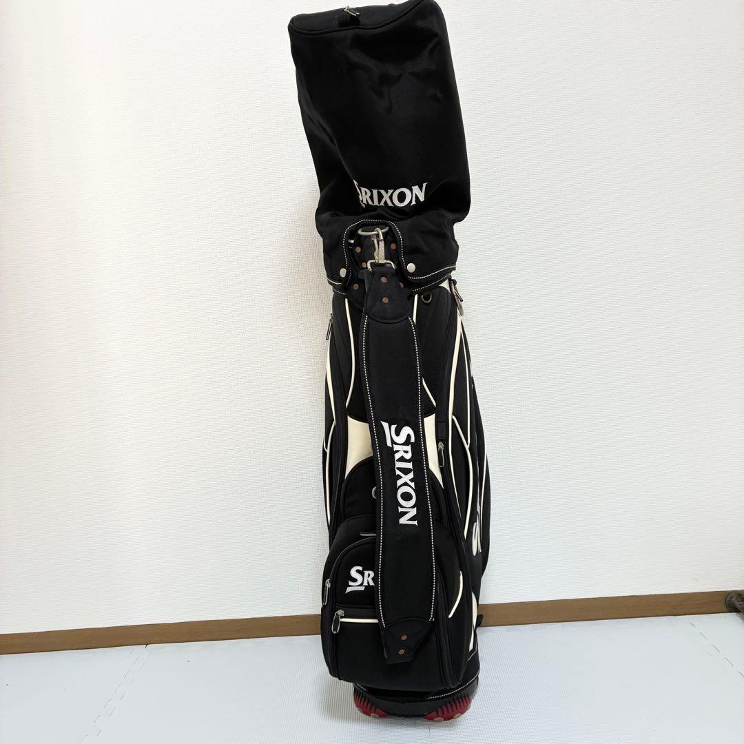 SRIXON スリクソン キャディバッグ ブラック ゴルフバッグ カート式