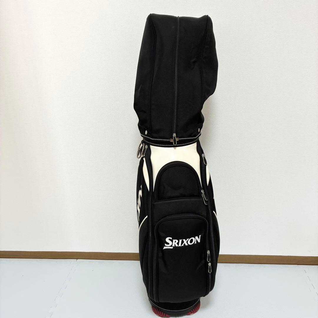 SRIXON スリクソン キャディバッグ ブラック ゴルフバッグ カート式