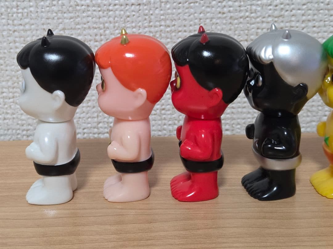 BLACK PEARLS mini HAPY ソフビ 8種セット ☆ ガチャ