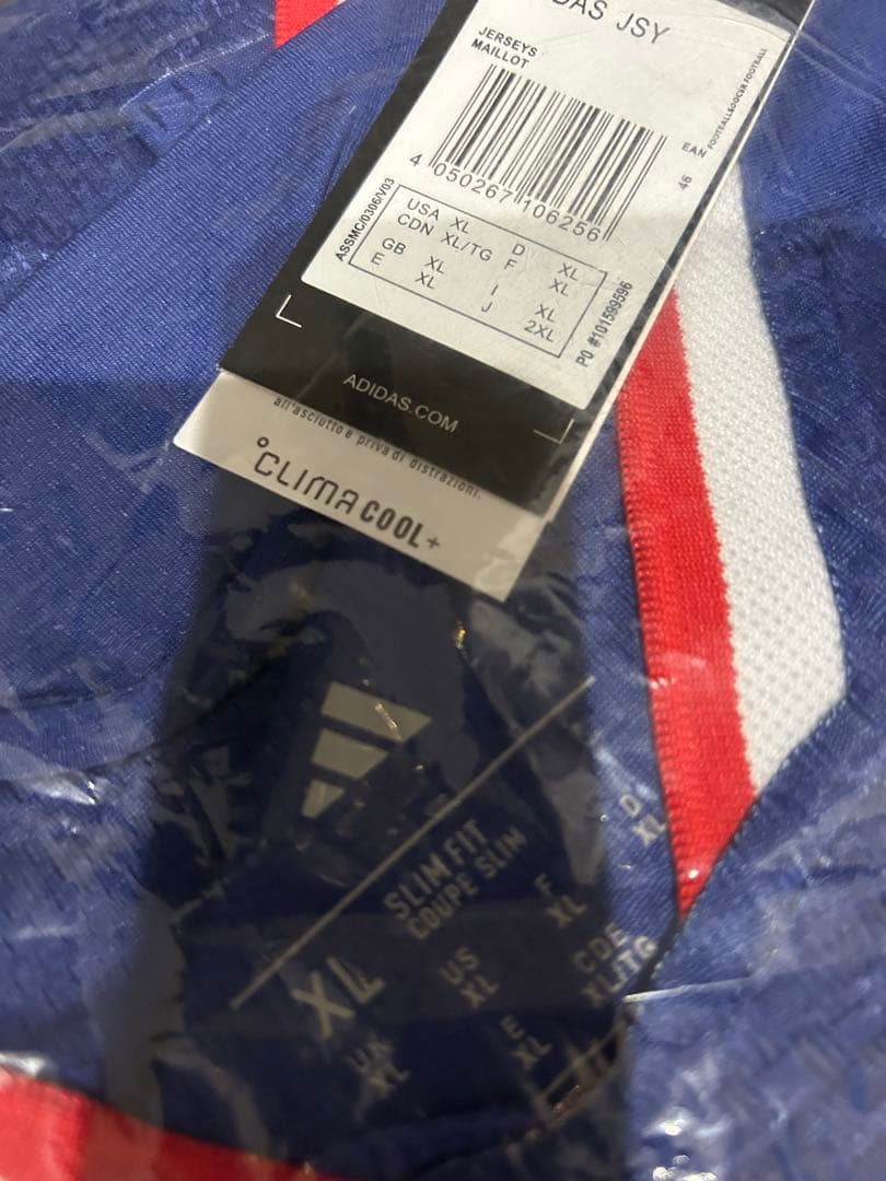 サッカー日本代表 シャツ 2026年 XL 新品未使用