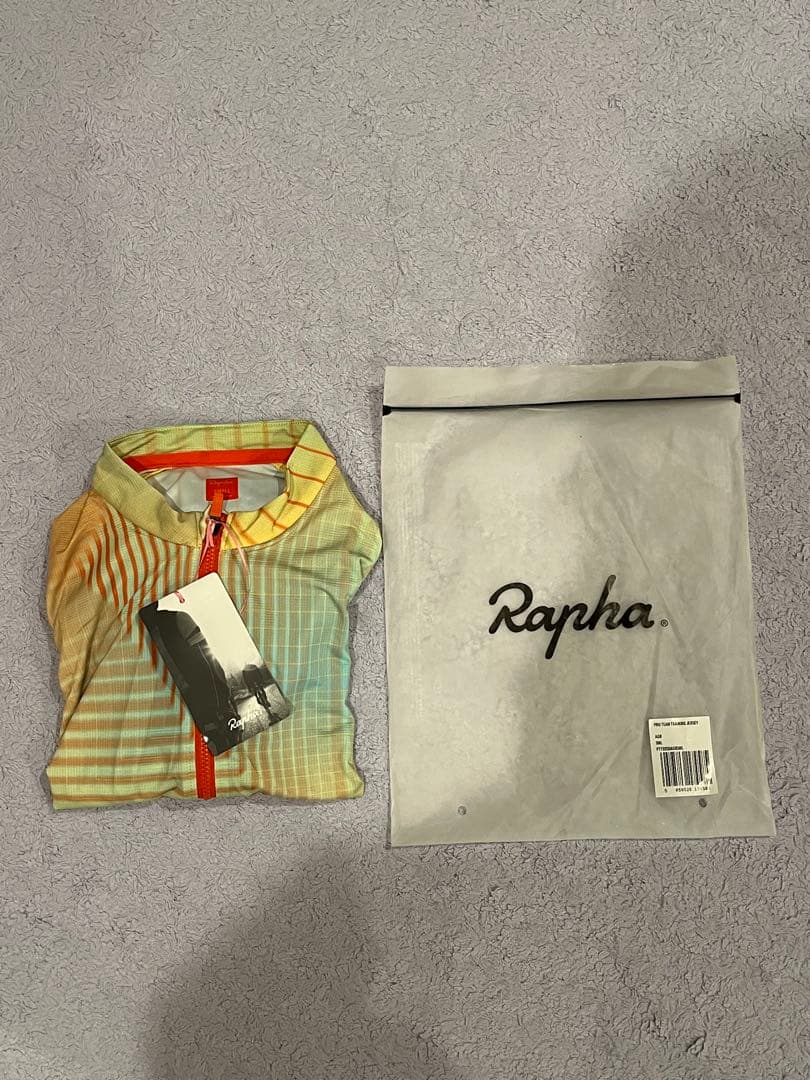 Rapha 自転車ジャージ半袖 メンズSサイズ (黄色)