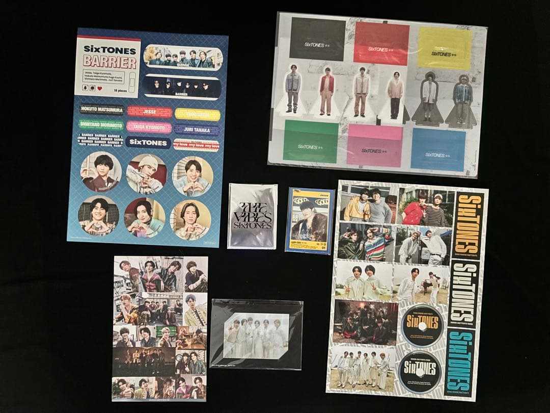 【豪華50点超】SixTONES 特典・ライブグッズ まとめ売り（ほぼ未開封）