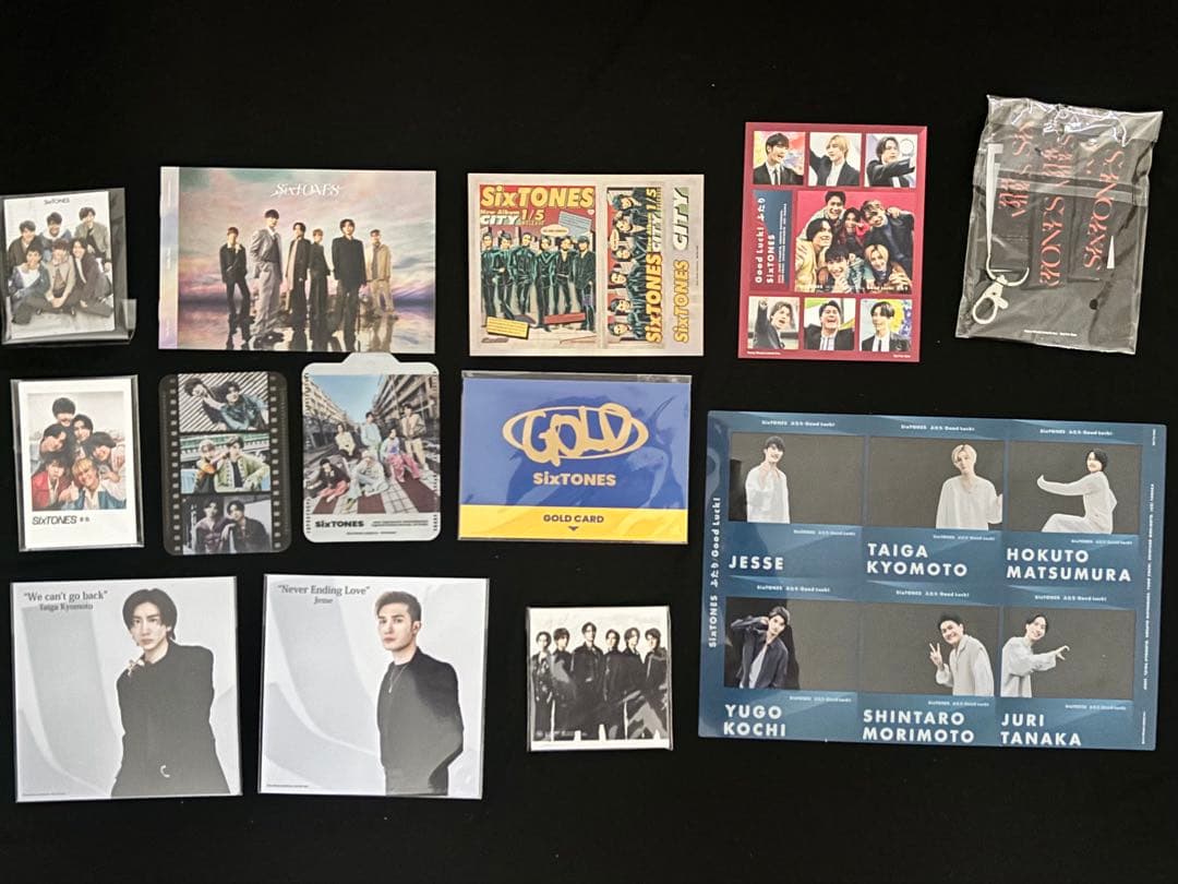 【豪華50点超】SixTONES 特典・ライブグッズ まとめ売り（ほぼ未開封）