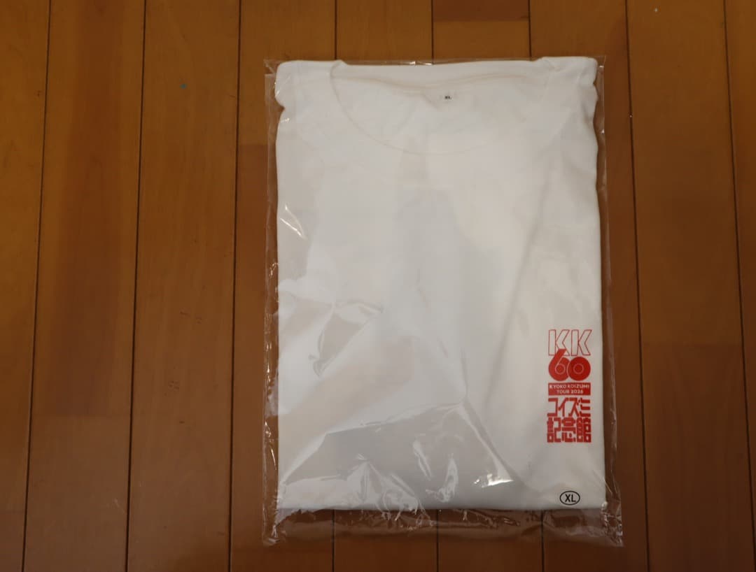 小泉今日子 コイズミ記念館ツアーTシャツ サイズ:XL KK60