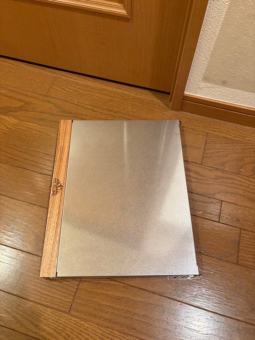 美品　マウントスミ　焚き火サイドタフテーブル　レギュラーサイズミニサイズ　セット