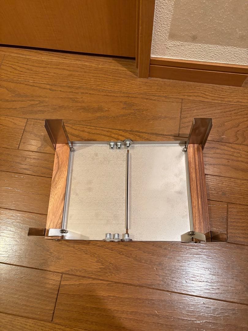 美品　マウントスミ　焚き火サイドタフテーブル　レギュラーサイズミニサイズ　セット
