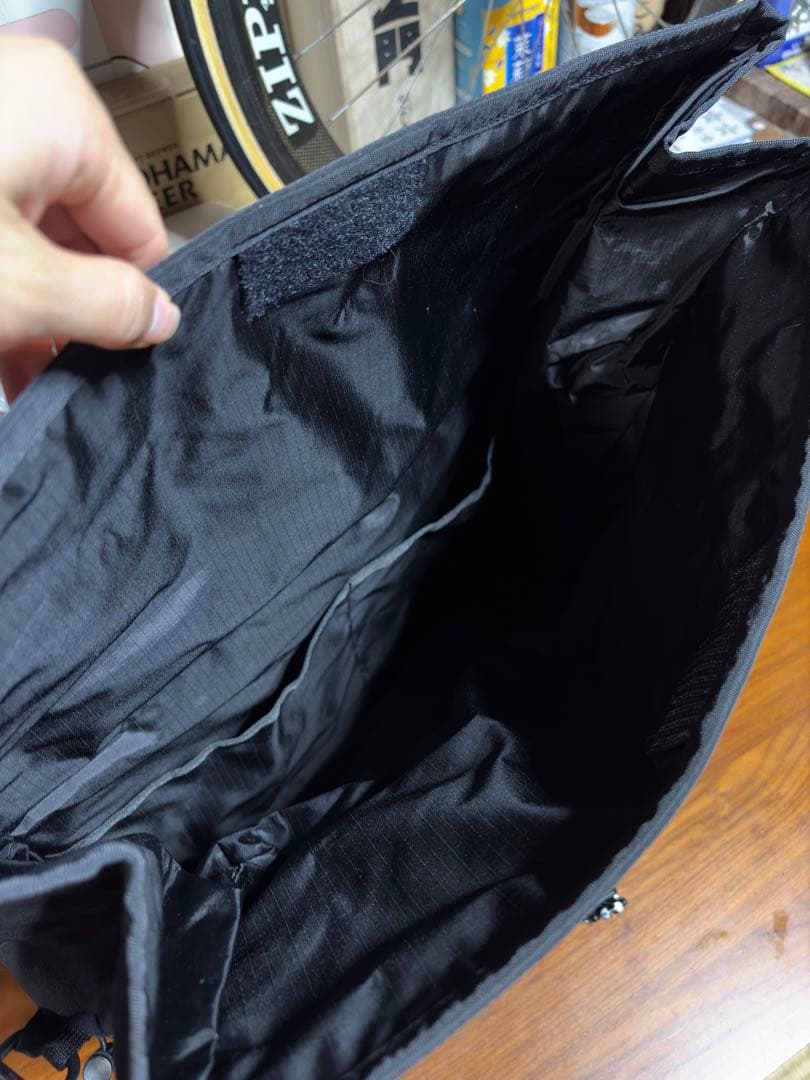 アクセサリー FAIRWEATHER BROMPTON BAG BLACK