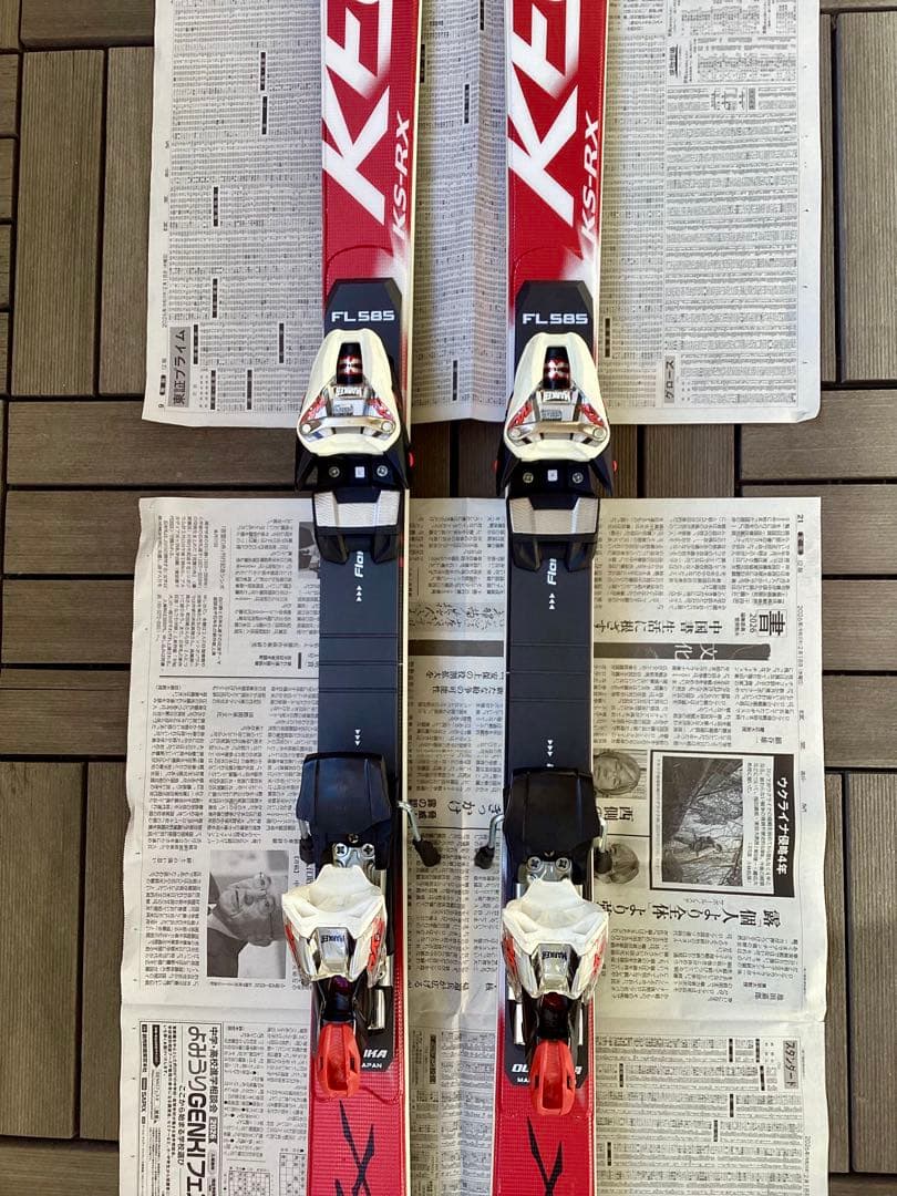 オガサカ KEOS KS-RX(170cm)+マーカービンディングのセットです❗️
