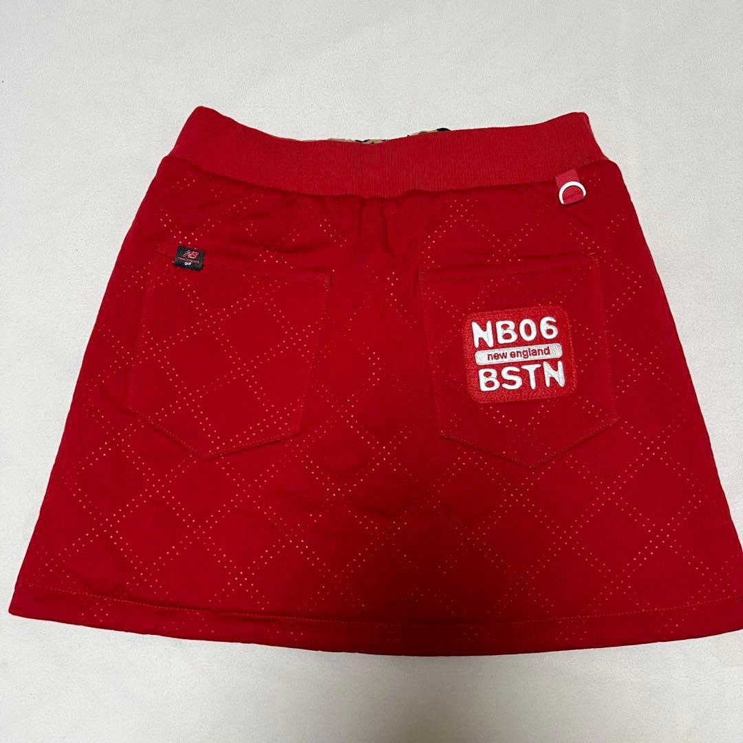 New Balance WINDdef レディーススカート レッド