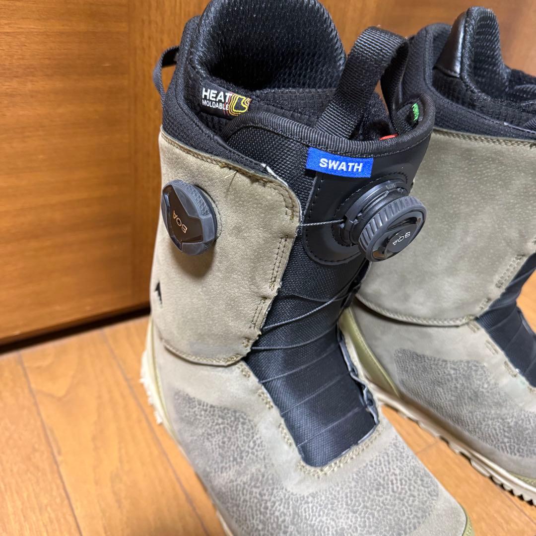 ★Burton SWATH★ スノーボードブーツ 、ダブルBOA 美品