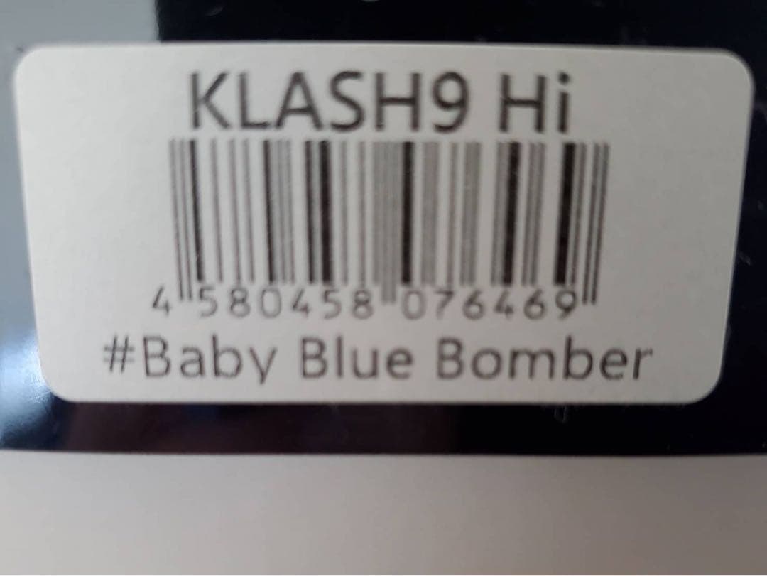新品DRT KLASH9 Hi Baby BIue Bomber