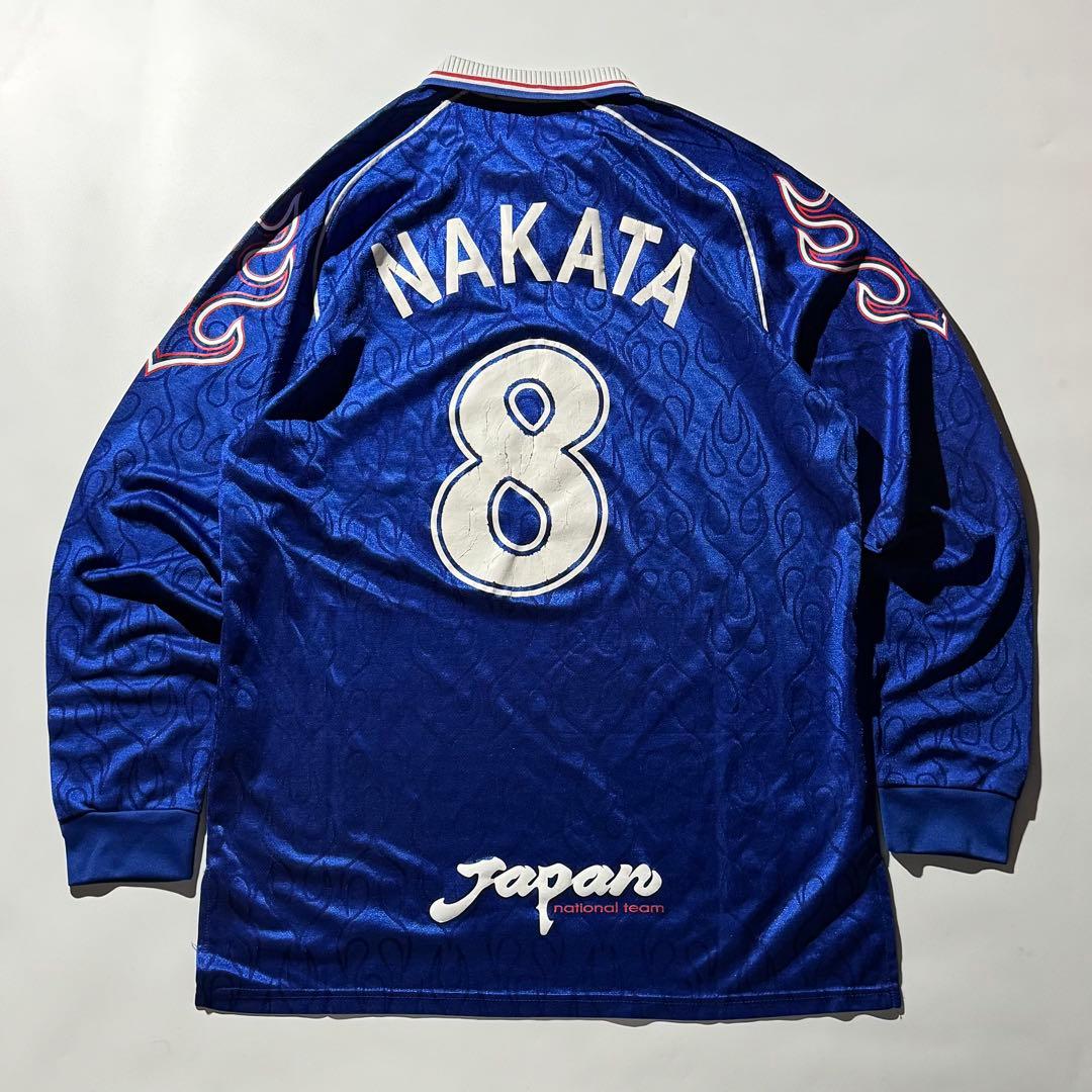 ウェア 98s #8 NAKATA japan soccer uniform shirt