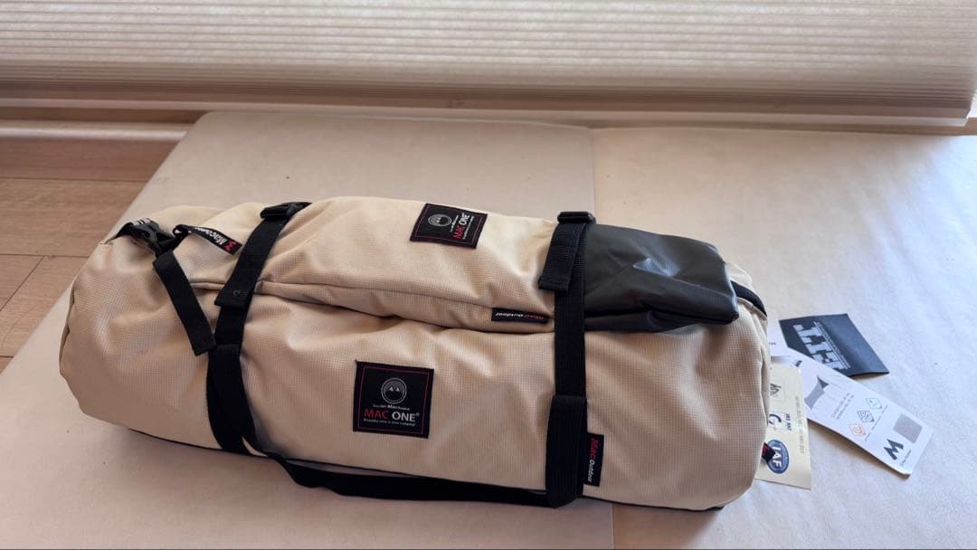 MacOne（マックワン）ヘキサタープ Mサイズ　ライトベージュ