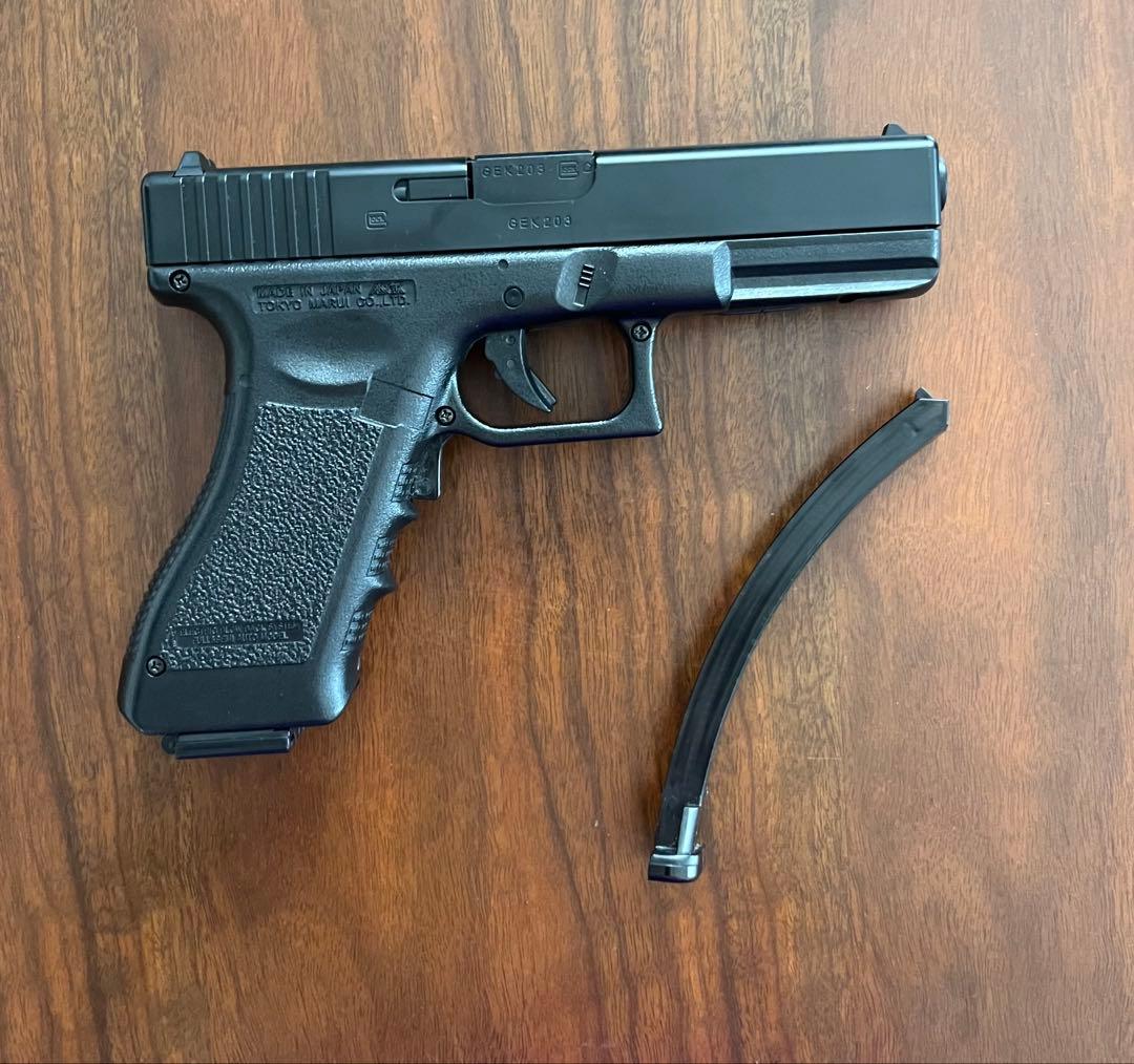 美品　東京マルイ　カスタム　グロック18C Glock 電動ブロ　金属ピニオン