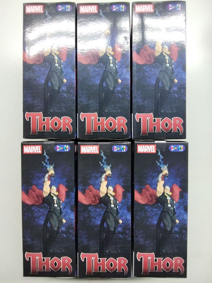 MARVEL ACT/CUT プレミアムフィギュア THOR 6体セット