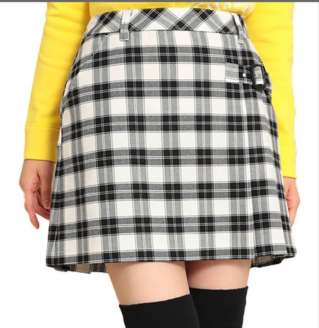 Callaway チェック柄プリーツスカート　 size S 新品未使用☆