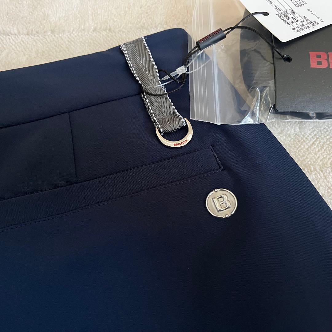 新品★47,300円 黒紺S BRIEFING 上下２枚 ゴルフセットアップ