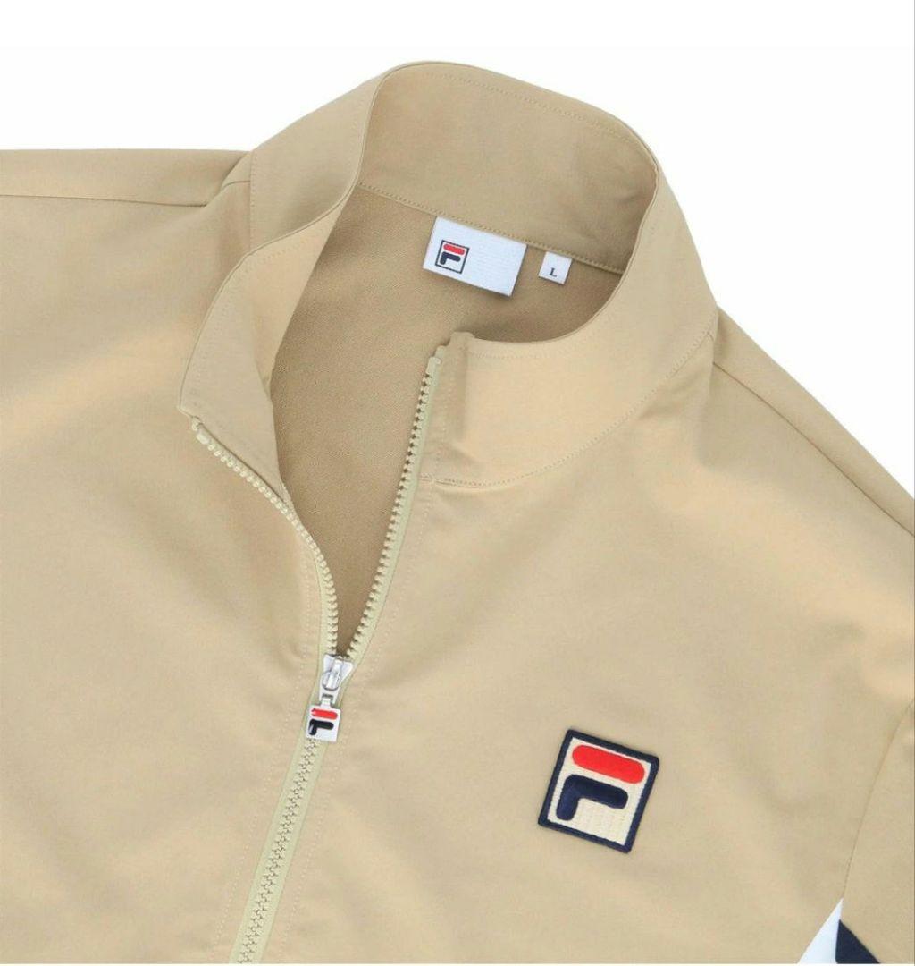 新品　M FILAフィラ　メンズ　ジッパージャケット　テニス　ゴルフ　UV速乾