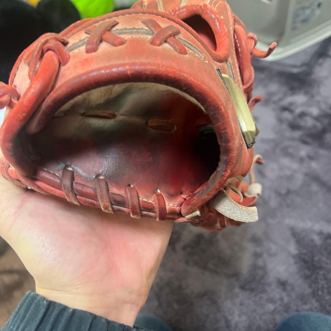 早い者勝ちミズノプロ　硬式グローブ　外野手用