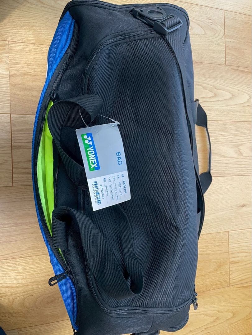 YONEX ダッフルバッグ 青/黒