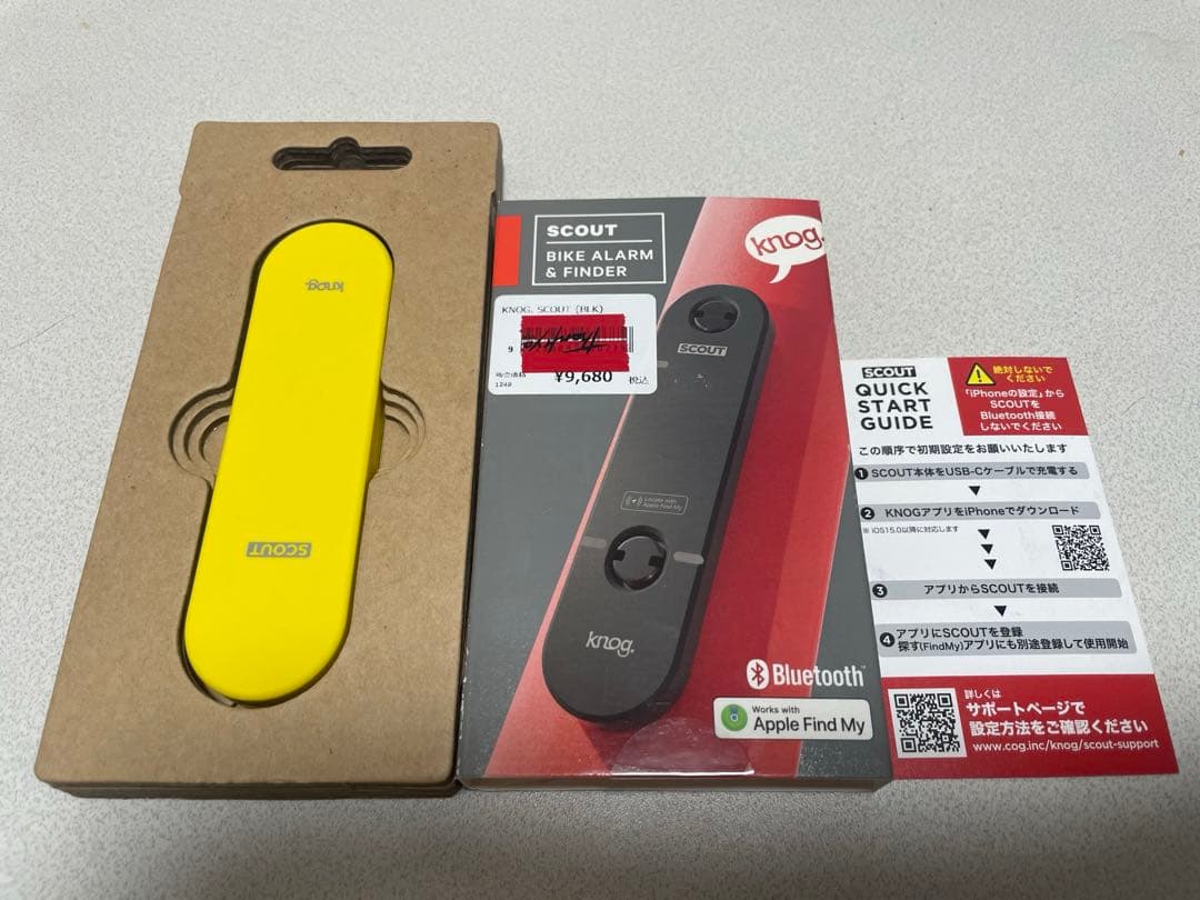 【最終値下】Knog SCOUT BIKE ALARM & FINDER