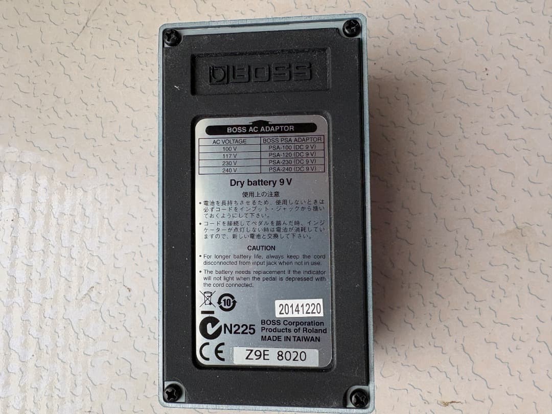 BOSS Blues D BD-2w 技クラフト