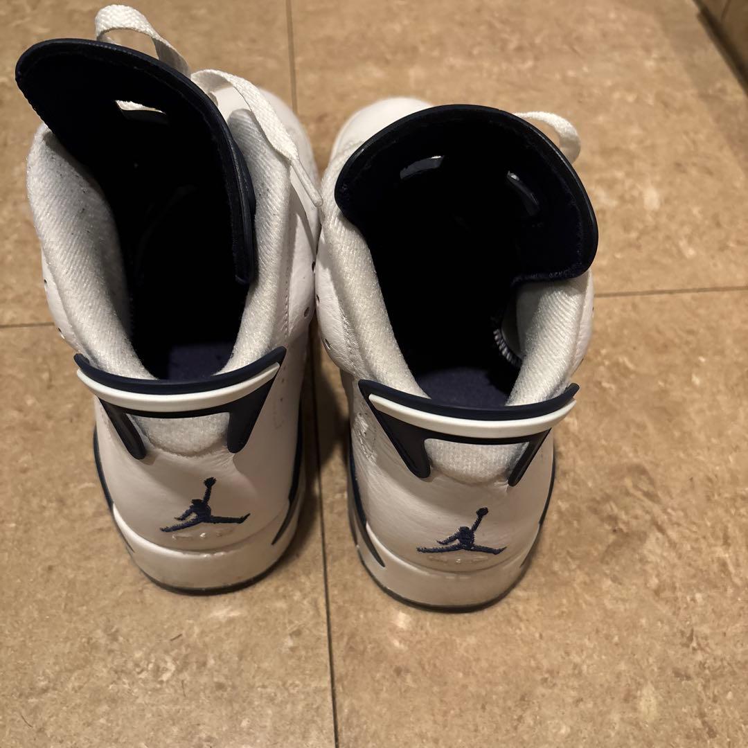Air Jordan 6 ホワイト/ネイビー