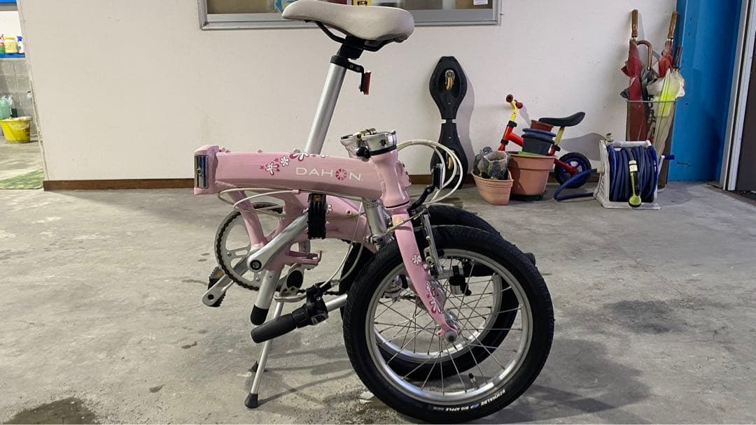 DAHON CURVE D3 16インチ ピンク