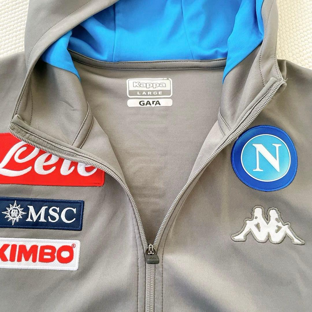 希少　レア　ナポリ NAPOLI フルジップ　パーカー kappa