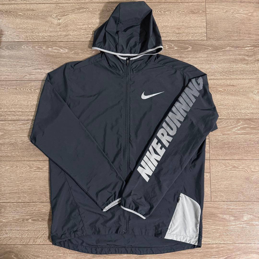 美品 Nike ランニング 薄手 ウィンドブレーカー 上下 L