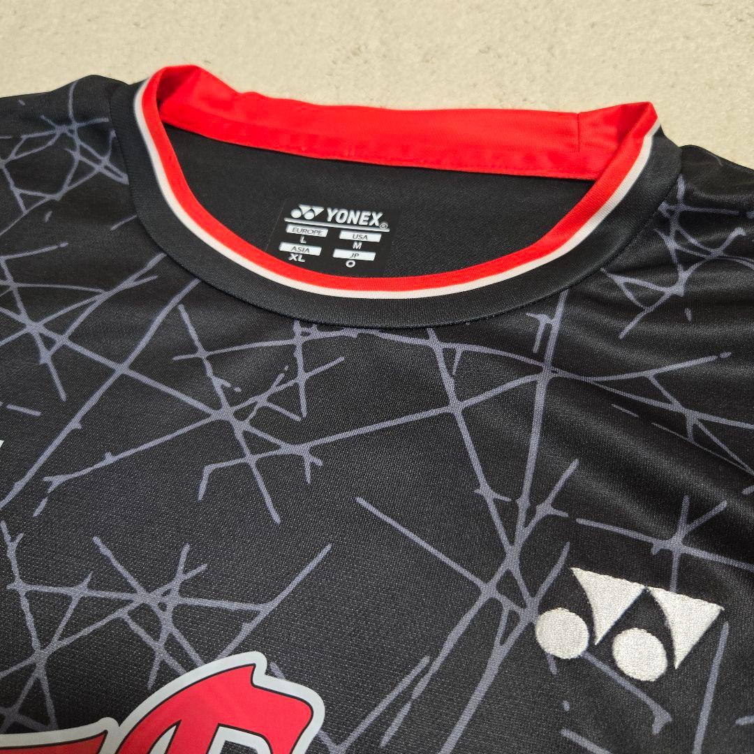 【O】桃田賢斗 ゲームシャツ レプリカ YONEX バドミントン NTT東日本