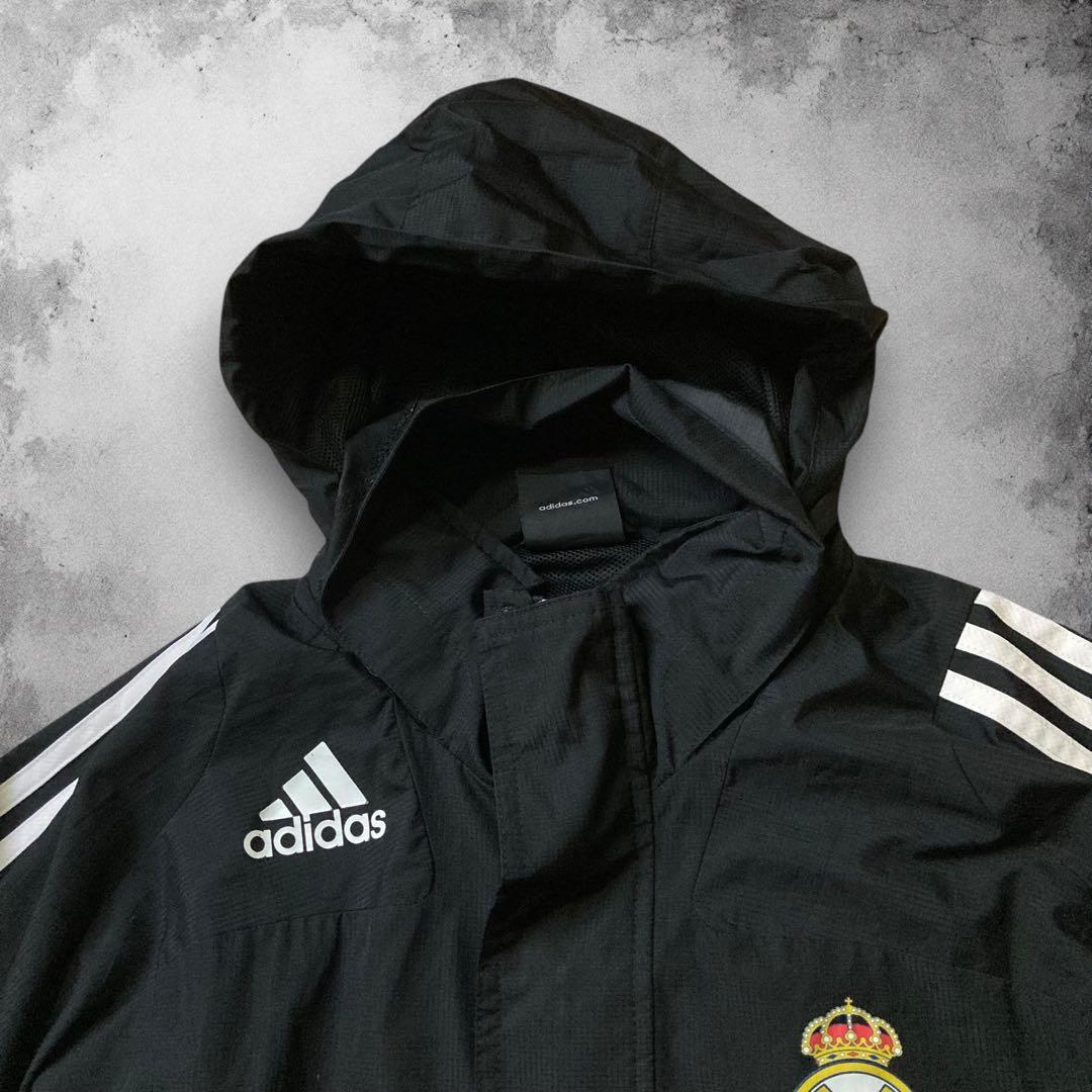 00s adidas レアルマドリード ナイロンジャケット ユーロサッカー