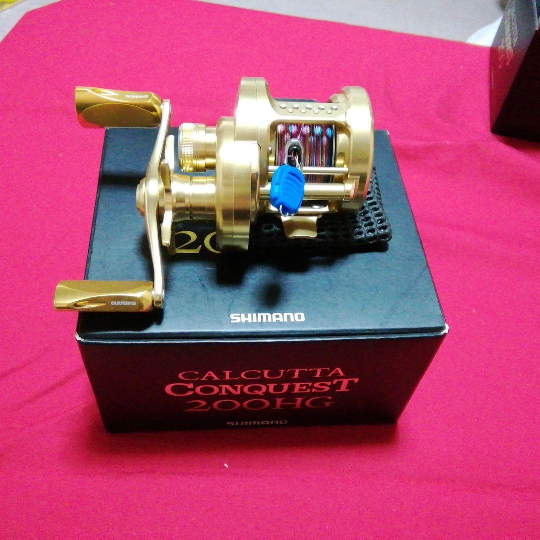 シマノ カルカッタ コンクエスト 200HG RIGHT2台200RlGHT1台