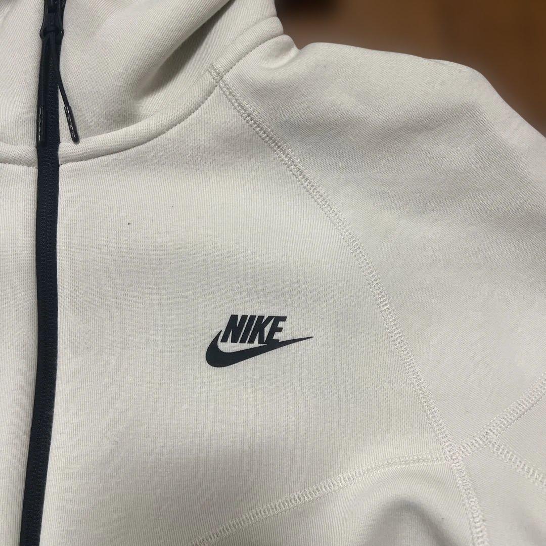 Nike ナイキ テックフリース セットアップ アイボリー パーカー パンツ