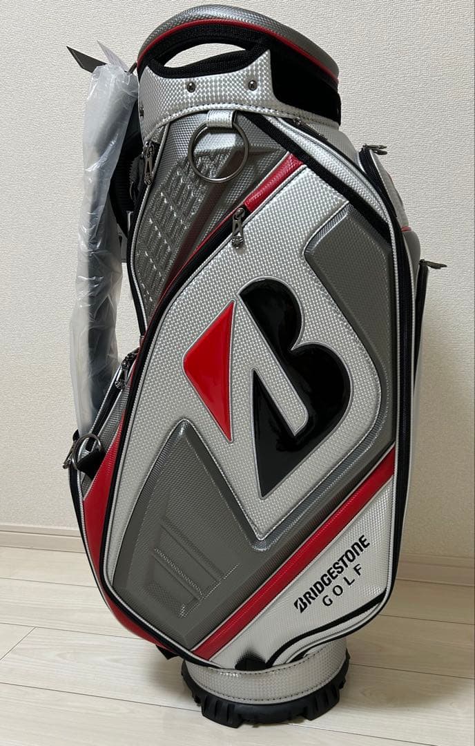ブリヂストン キャディバッグ CBG2501 シルバー