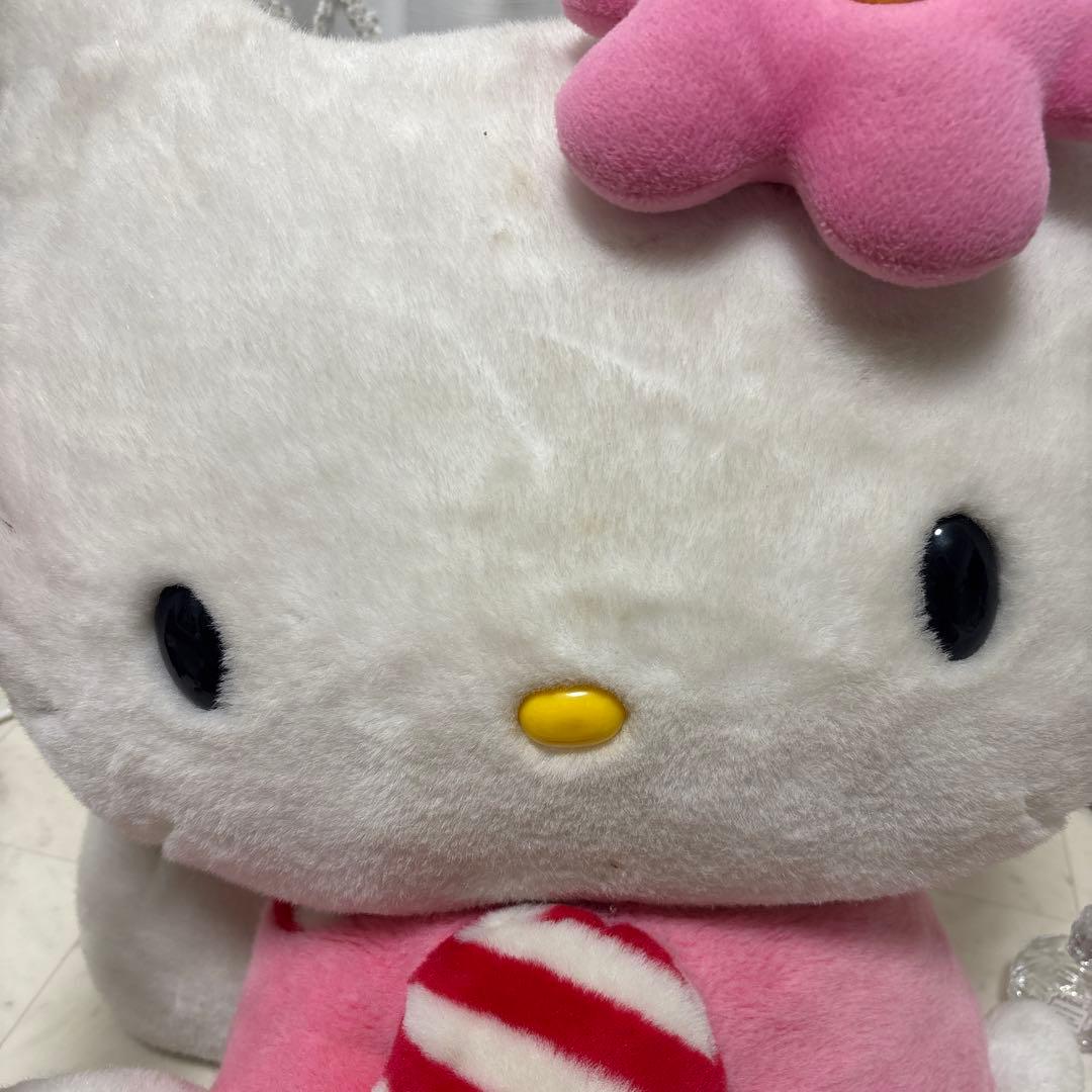 ハローキティ ぬいぐるみ 特大 横向き
