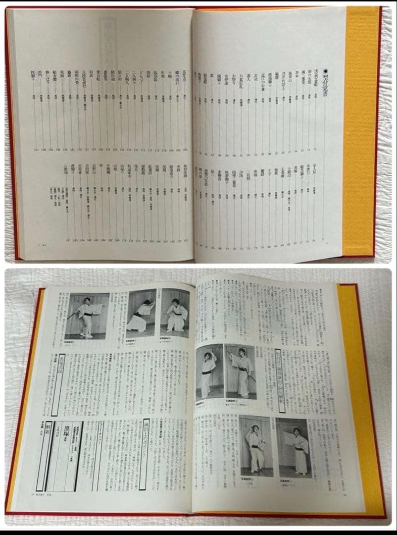 ※希少　日本舞踊大鑑 全2巻 4冊セット 華燿編　玄珠編　日本舞踊　資料集