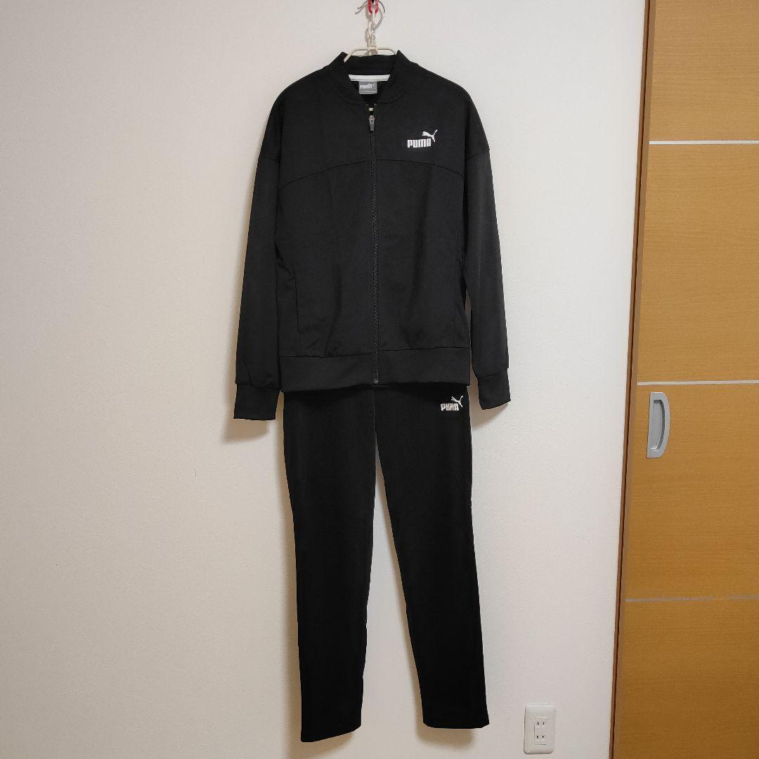 PUMA　レディース ブラック ジャージ上下セット
