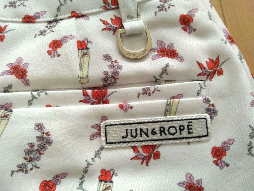 約65％オフ【新品】JUN & ROPE インナーパンツ一体型 花柄スカート Ｓ