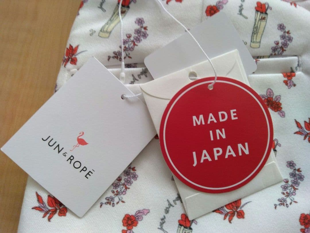 約65％オフ【新品】JUN & ROPE インナーパンツ一体型 花柄スカート Ｓ